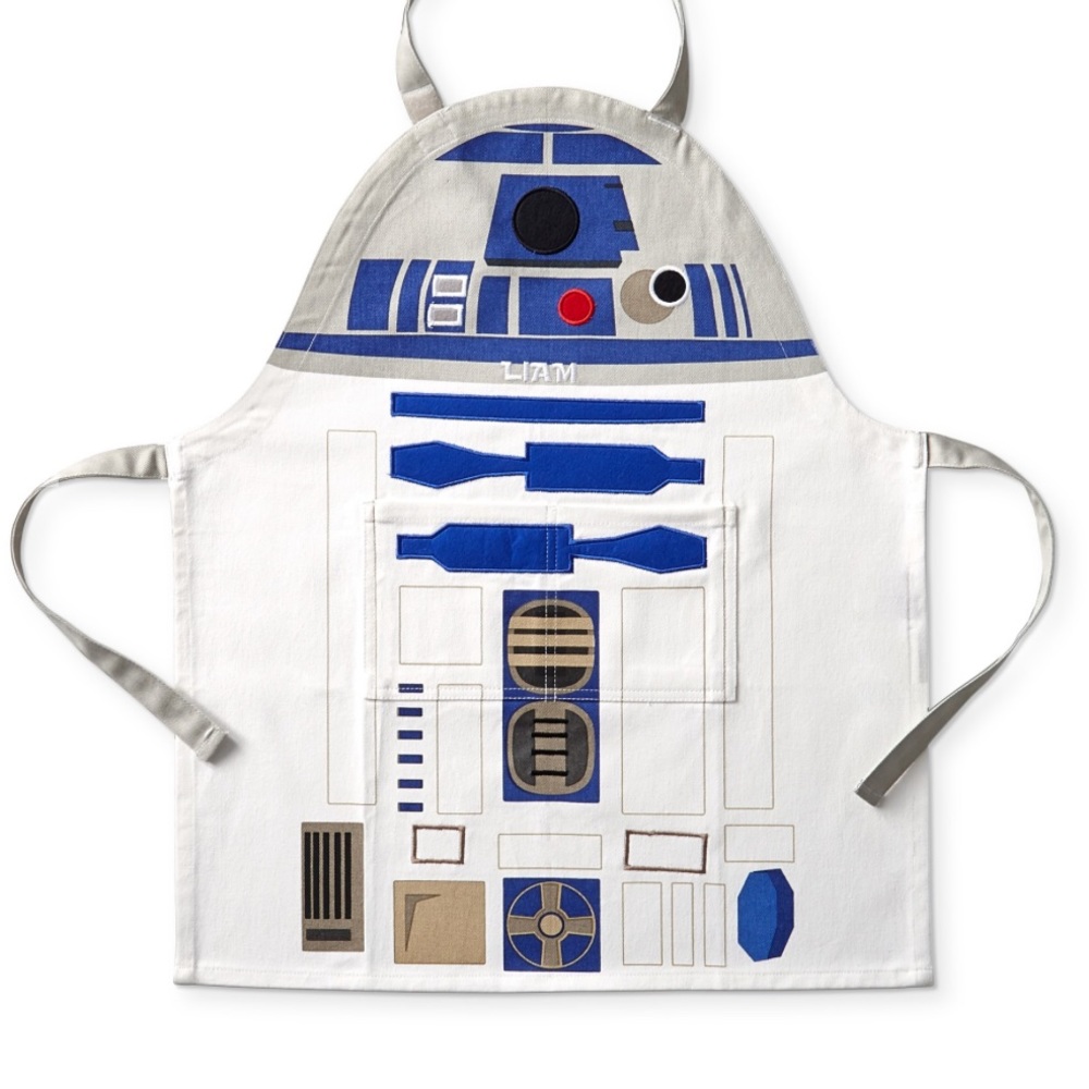 NWT William Sonoma Kids R2D2 Apron